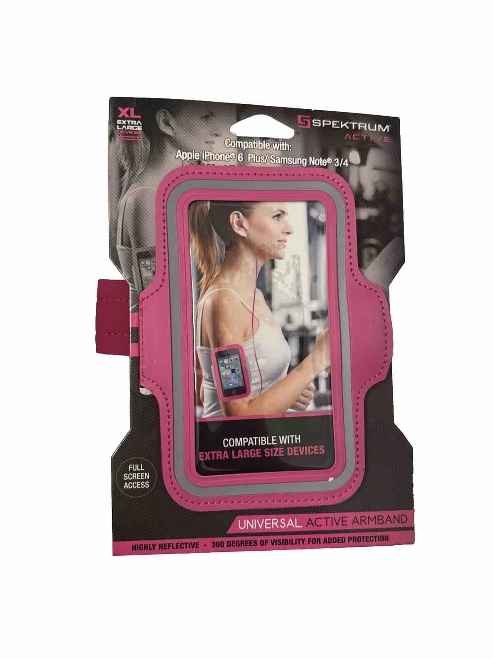 Spektrum Active XL Universal Active Armband Iphone 6/6s Plus Samsung Note 3/4